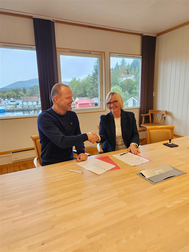 Finn Ove Øen og Gunn Åmdal Mongstad - Klikk for stort bilete
